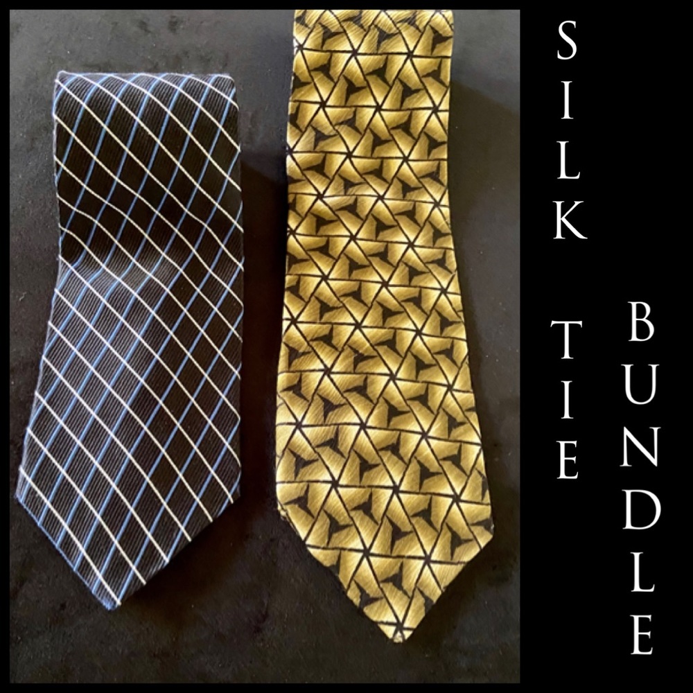 Classic-Modern Silk Ties - Bundle of 2!